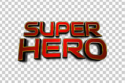 Super Hero Text Effect, a Brushes & More by Mily Studio (Thumbnail 3 of 5)