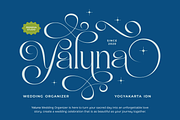 Bright Glitten, a Serif Font by zeenesia (Thumbnail 4 of 20)