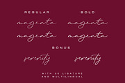 Magenta - 3 Luxury Signature Font, a Script Font by Dharmas Foundry (Thumbnail 13 of 15)