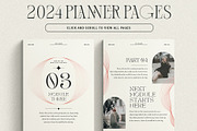 2024 Planner / Workbook for Canva, a Marketing Template by SilverStag Type Foundry (Thumbnail 18 of 18)
