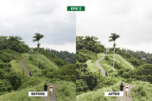 Epic Green Travel Lightroom Presets