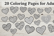 20 Adult Coloring Pages PDF Book, an Illustration by Amazin_art (Thumbnail 2 of 3)