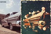 Retro Poster Photoshop Action, an Action Add-On by AB-TheDesigner (Thumbnail 3 of 4)