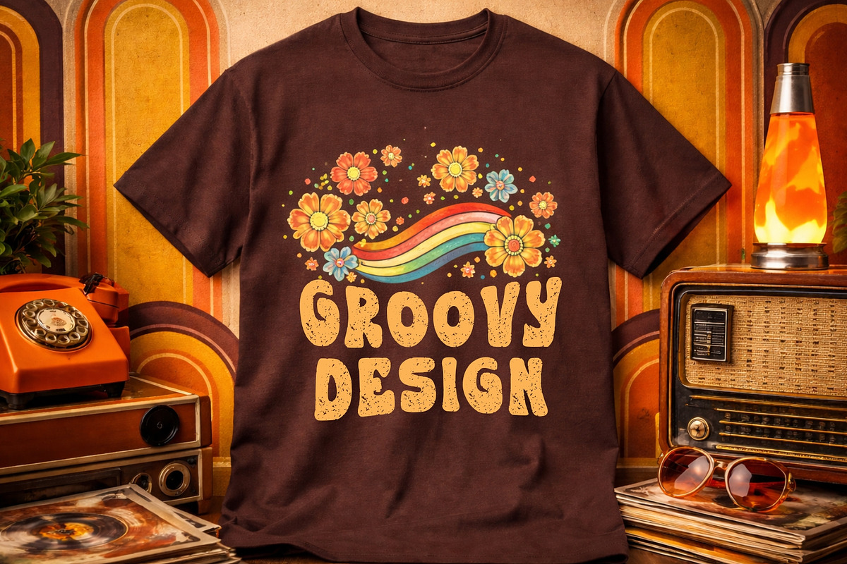 Dirty Groovy Groovy Distressed Font, a Handwritten Font by Fourteen Letter (Photo 3 of 6)