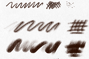 38 Graphic brushes for Procreate, a Brush Add-On by Graphics Resources (Thumbnail 6 of 14)