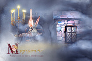 Watercolor Fantasy Clipart Bundle, a Person Illustration by ArtCreationsDesign (Thumbnail 17 of 22)
