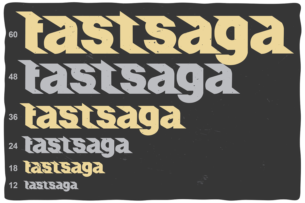 Fastest, a Sans Serif Font by Letterara (Photo 2 of 7)