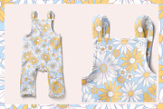 Pretty Floral Patterns & Clipart, a Pattern Graphic by Inna Moreva (Thumbnail 9 of 12)