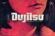 Dujitsu Font, a Sans Serif Font by Indieground Design Inc. (Thumbnail 3 of 5)