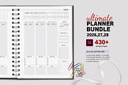 Ultimate Planner Bundle Pack 2026-28, a Stationery Template by Design Zone (Thumbnail 5 of 11)