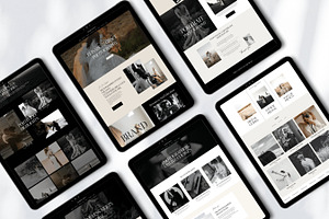 Photography Squarespace Template