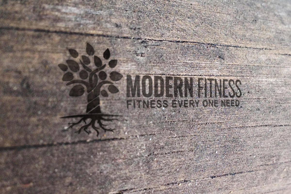 Modern Fitness, a Branding & Logo Template by luckydesigner (Photo 1 of 3)