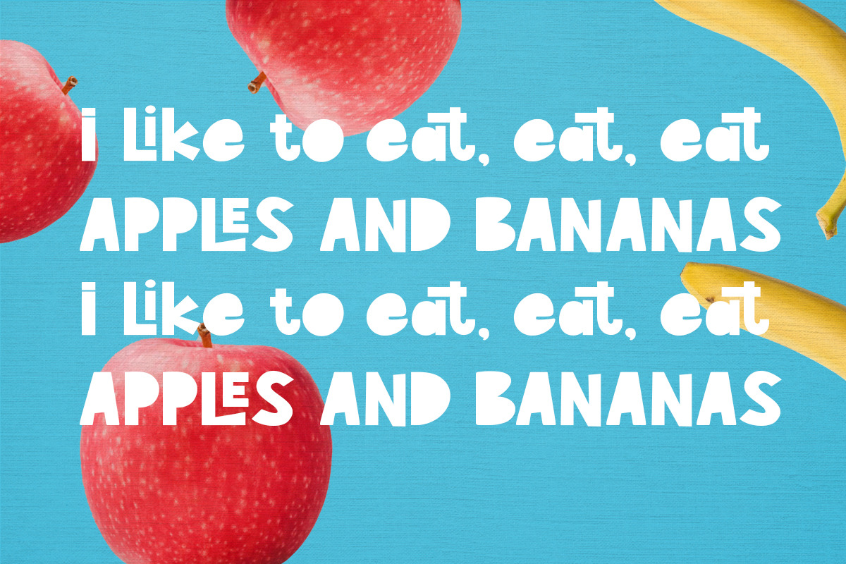 Sunny Monsta - Playful Typeface, a Sans Serif Font by Scratch Design (Photo 2 of 15)