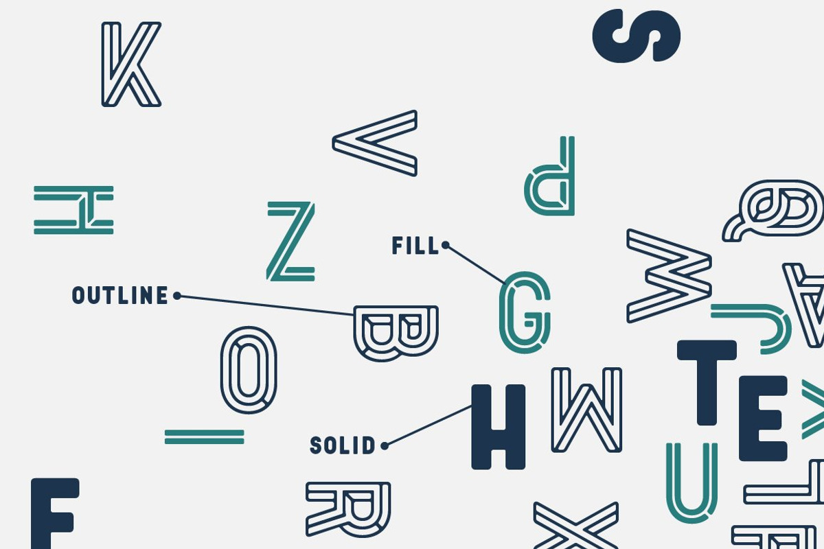 Epilepsja Round Fill, a Font by FONT-Bud (Photo 4 of 6)