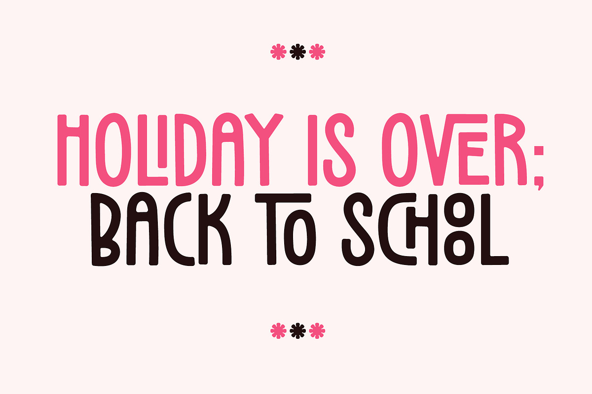 Brother Happyland - Fun Cute Font, a Sans Serif Font by Airotype (Photo 2 of 11)