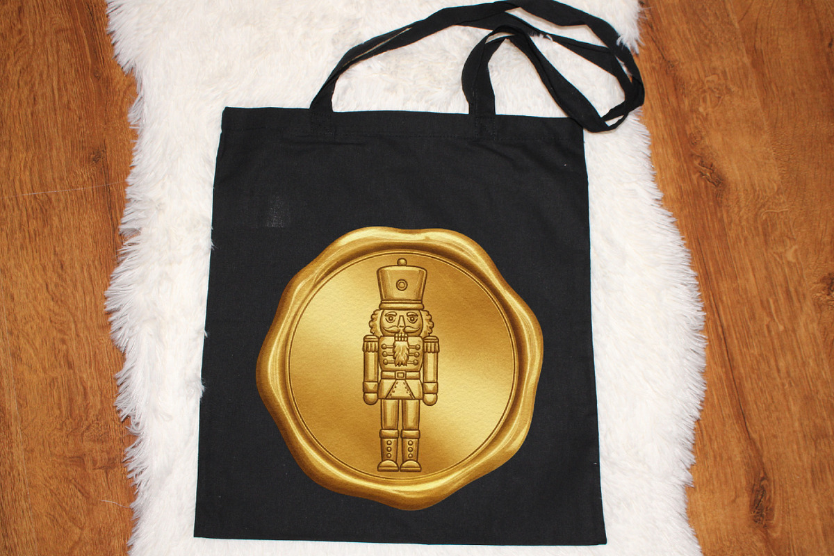 Christmas Golden Wax Seal PNG, an Illustration by SinaCreation (Photo 3 of 7)
