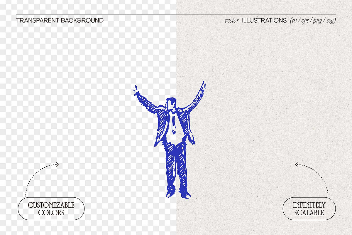 People Sketch Vector Bundle, an Education Illustration by TheMountBirdStudio (Photo 2 of 9)