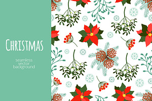 Seamless Christmas Background