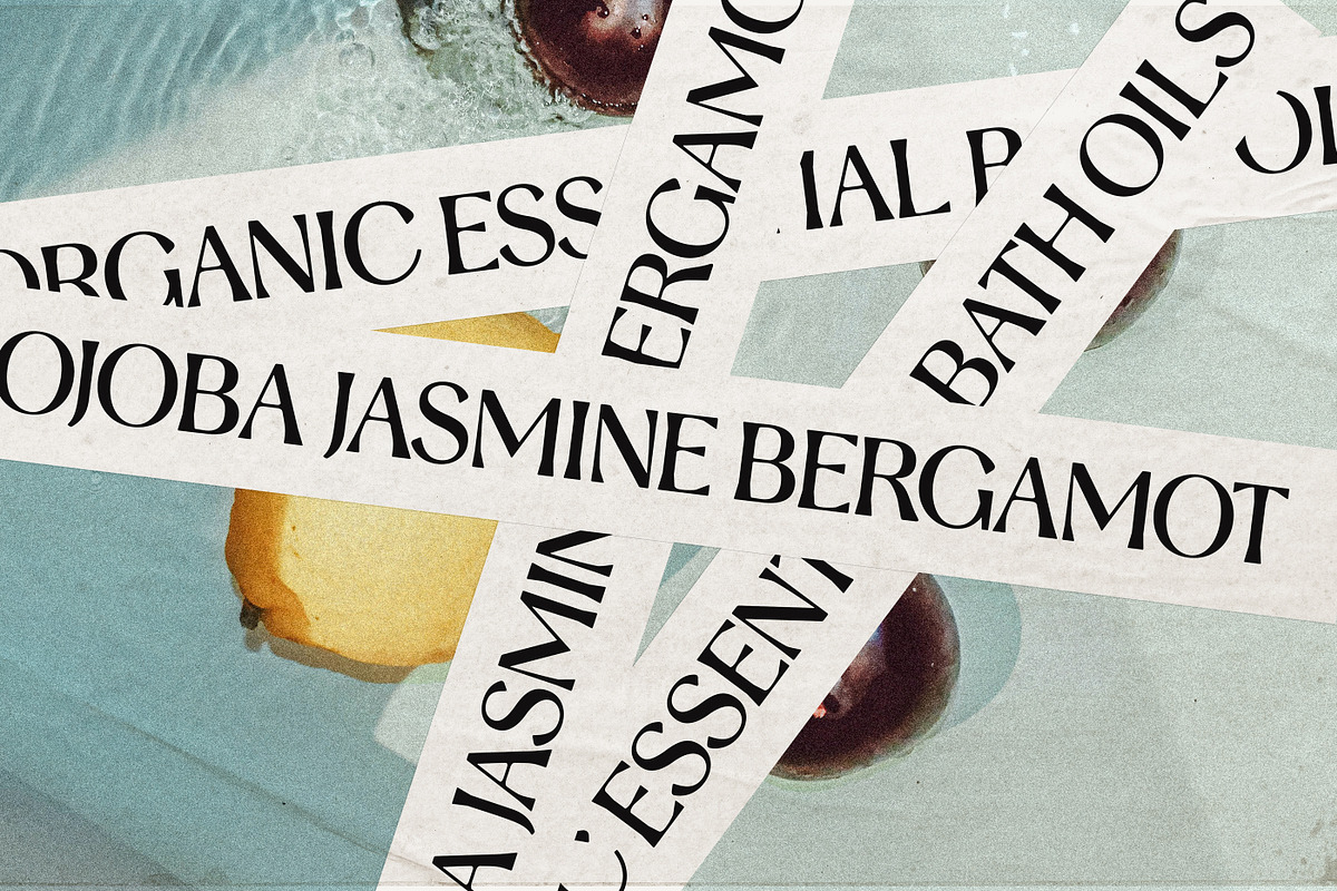 Stylish Aesthetic Typeface preview 8