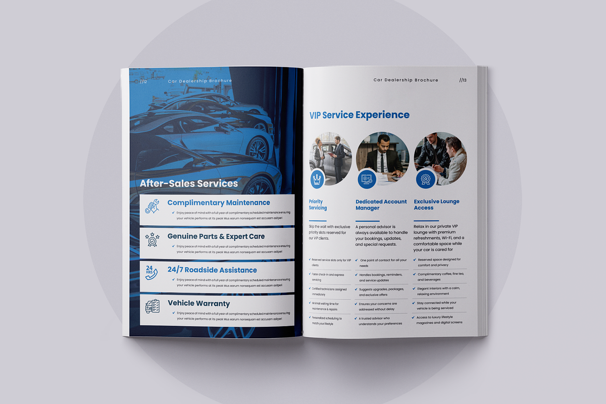 Car Dealership Brochure, a Brochure Template by ArtisticLand (Photo 8 of 10)
