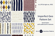 Crafted Seamless Patterns & Textures, a Pattern Graphic by Svetlana Lerie (Thumbnail 1 of 13)