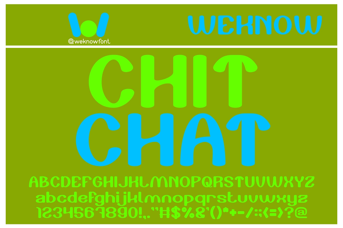 Play The Game font, a Font by weknow (Photo 2 of 5)