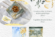 LUXE CHRISTMAS Deep Green & Gold, a Decorative Illustration by Catch the Dream Art (Thumbnail 10 of 13)
