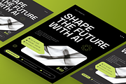AI Workshop Flyer Set, a Flyer Template by Annora Studio (Thumbnail 5 of 6)