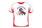 Cancer Awareness T Shirt Design Set, a Healthcare Illustration by balal (Thumbnail 14 of 30)