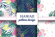 Hawaii seamless pattern set, a Pattern Graphic by narinadraban (Thumbnail 1 of 9)