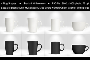 Coffee Mug/Cup Mockup Vol.1