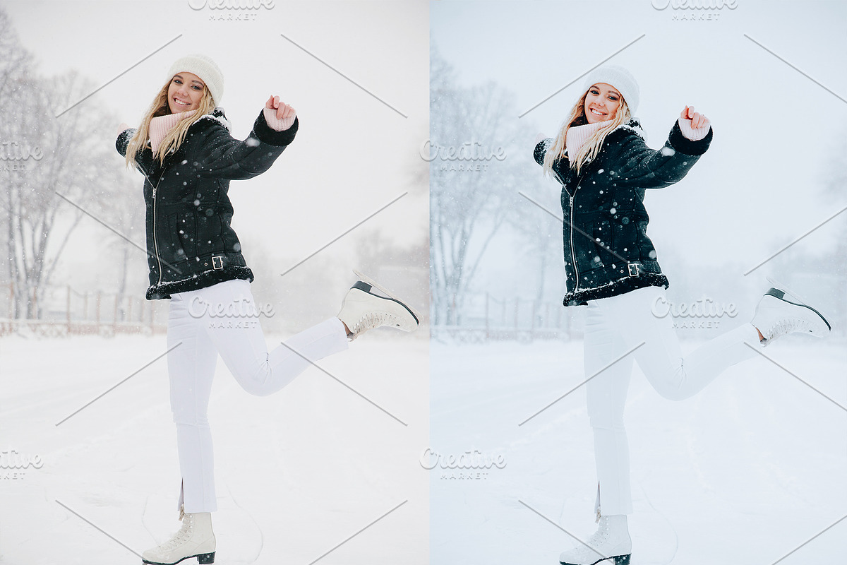 10 x Ice Skate Lightroom Presets, an Action Add-On by Kzara Visual Concepts (Photo 8 of 11)
