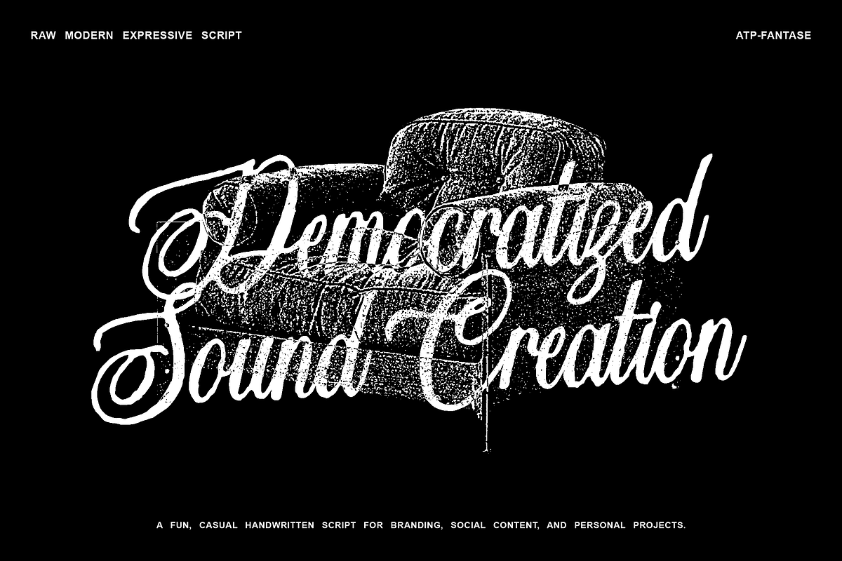 Fantase – Modern Handwritten Script, a Script Font by Typeparties (Photo 3 of 11)
