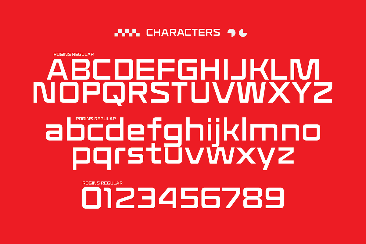 Rogins, a Sans Serif Font by Jetsmax® Studio (Photo 5 of 10)