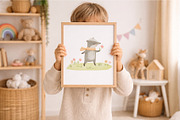 Woodland Birthday Watercolor Animals, an Animal Illustration by ElenaPlatovaArt (Thumbnail 9 of 22)