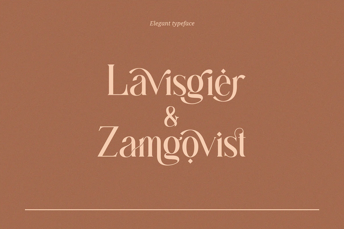 Ligature Font Bundle, a Serif Font by Graphicxell (Photo 30 of 48)