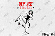 Halloween Pin-up Girl Cocktail PNG, a Seasonal Illustration by Rose Art (Thumbnail 1 of 5)