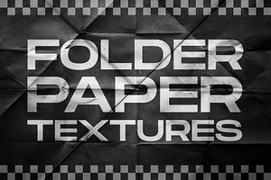 Folded paper textures collection