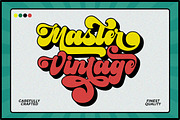 Hostage -Retro Font (New Update), a Script Font by Letter Fresh (Thumbnail 5 of 9)