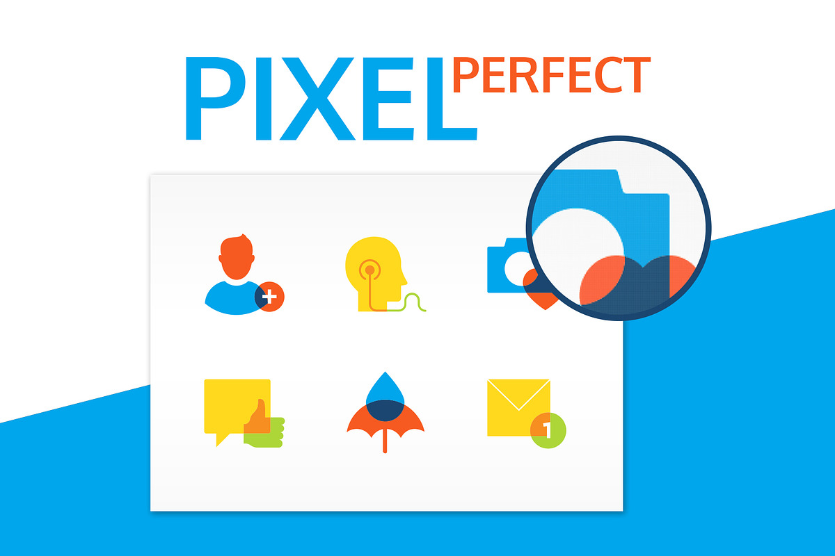 Colorful multiply icons collection, an Outline Icon by Boyko Pictures (Photo 2 of 10)
