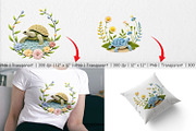 Turtle Embroidery Clipart, a Graphic by Artnoy (Thumbnail 3 of 5)