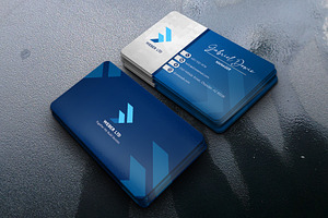 Business Card Template, a Business Card Template by FakhiiDesigns
