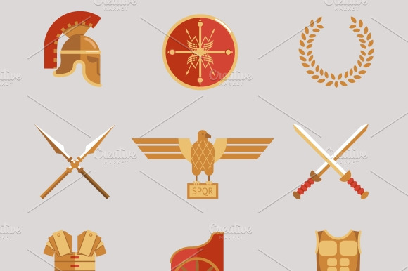 Set Of Ancient Warrior Accessories