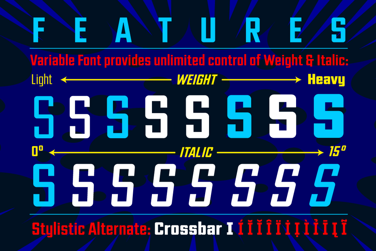 Ultimatum Super - heroic logo font, a Sans Serif Font by Comicraft Fonts (Photo 4 of 5)