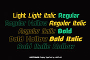 Daftones - Display Typeface, a Sans Serif Font by HIRO.std (Thumbnail 9 of 10)