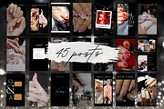 Nail Tech Instagram Templates, a Social Media Template by Cosmic Design (Thumbnail 5 of 17)
