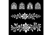 Elegant Floral Border Panels, an Object Graphic by abu67222 (Thumbnail 13 of 13)