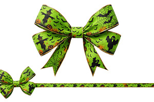 halloween bow transparent background