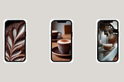 Coffee Aesthetic Background Set, a Food & Drink Photo by AI Petr Creative Agency (Thumbnail 7 of 7)