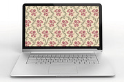 Seamless Set Flowers Clover Pattern, a Pattern Graphic by Vintage (Thumbnail 13 of 13)